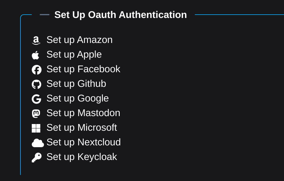 Bite-size v6: Oauth authentication